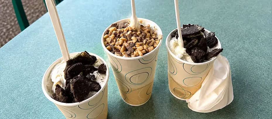 THE HARDEST PART OF GETTING ICE CREAM AT FROST BITE
